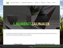 Tablet Screenshot of jaunaux.com